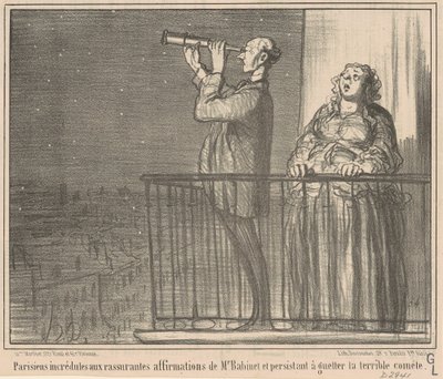 Niewiarygodne paryżanie... autorstwa Honoré Daumier