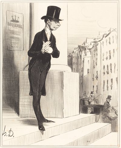 piknik autorstwa Honoré Daumier