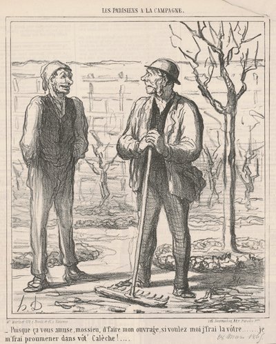 Chyba cię to bawi... autorstwa Honoré Daumier