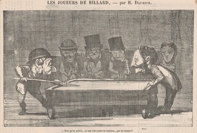 Więcej niż jeden punkt! ... Bez szans!! autorstwa Honoré Daumier