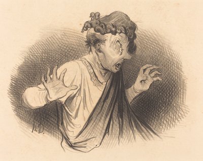 Kim są te Węże dla... autorstwa Honoré Daumier