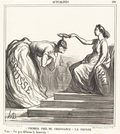 I nagroda za rozwój - Prusy autorstwa Honoré Daumier