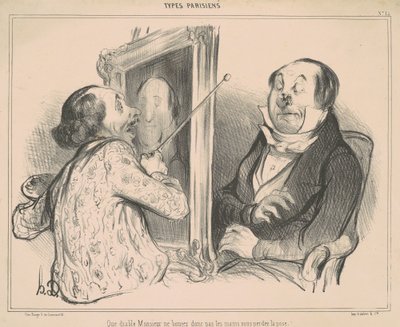 Co do diabła, panie nie ruszaj... autorstwa Honoré Daumier
