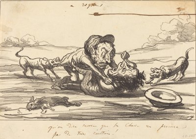 Niech będzie powiedziane, że polowanie... autorstwa Honoré Daumier