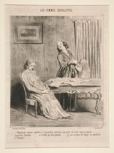 Odrzucony jako kandydat do autorstwa Honoré Daumier