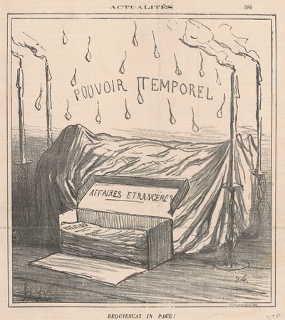 Spoczywaj w pokoju! autorstwa Honoré Daumier