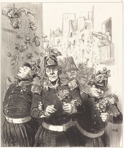 Rifolard jest bardziej oczarowany niż kiedykolwiek... autorstwa Honoré Daumier