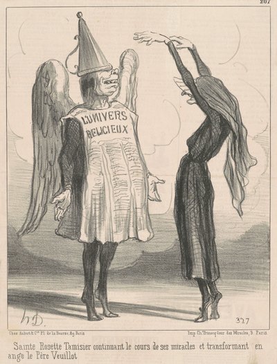 Św. Rozeta Tamisier... autorstwa Honoré Daumier