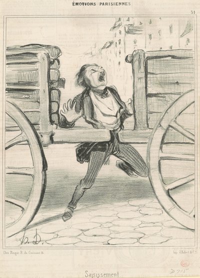 Konfiskata autorstwa Honoré Daumier