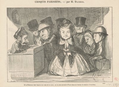 Jeśli cierpliwość zostałaby odrzucona od reszty... autorstwa Honoré Daumier