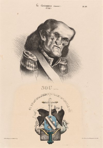 Dusza (Marszałek) autorstwa Honoré Daumier
