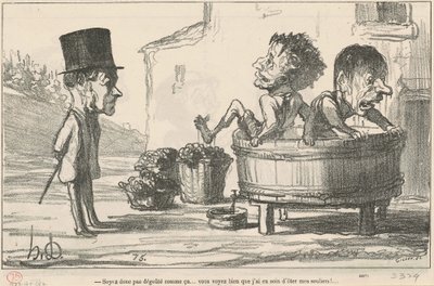 Więc nie obrzydzaj się tak... autorstwa Honoré Daumier