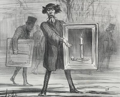 Wystawa z 1859 r. (tablica 1): Odmówili tego, ignoranci! autorstwa Honoré Daumier