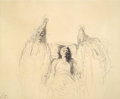 Wyimaginowany nieważny autorstwa Honoré Daumier