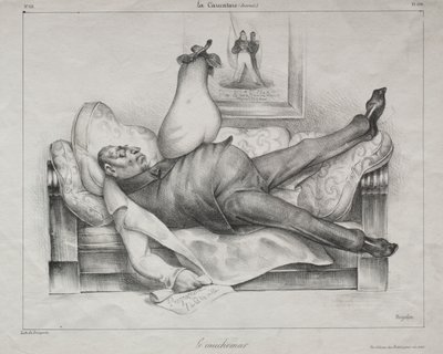 Koszmar autorstwa Honoré Daumier
