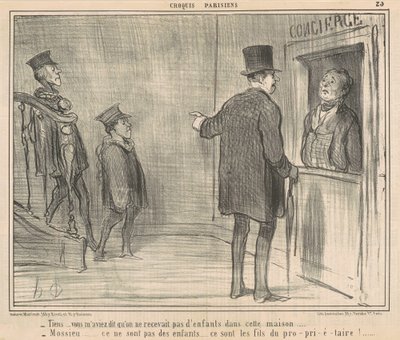 Tutaj... powiedziałeś mi... autorstwa Honoré Daumier
