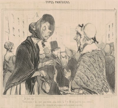 Proszę bardzo, co masz? autorstwa Honoré Daumier