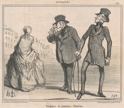 Zawsze heunesse-flourens autorstwa Honoré Daumier