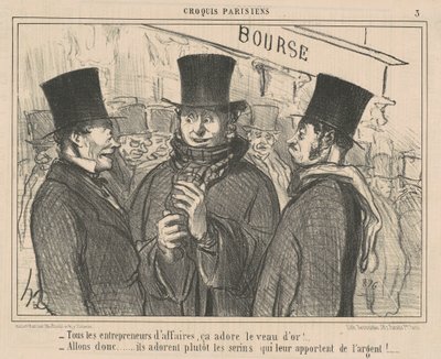 Wszyscy przedsiębiorcy biznesowi to uwielbiają... autorstwa Honoré Daumier