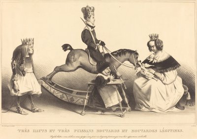 Bardzo wysokie i bardzo mocne legalne musztardy i musztardy autorstwa Honoré Daumier