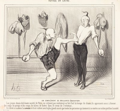 Dopełnienie genialnej edukacji autorstwa Honoré Daumier