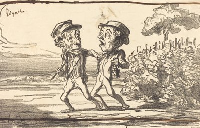 Kryminalista! autorstwa Honoré Daumier