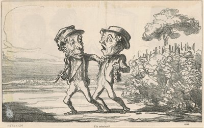 Kryminalista! autorstwa Honoré Daumier