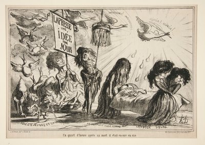 Ćwierć autorstwa Honoré Daumier