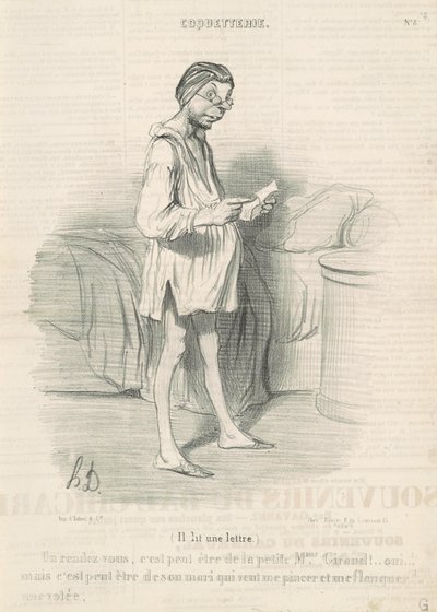 Data może być... autorstwa Honoré Daumier