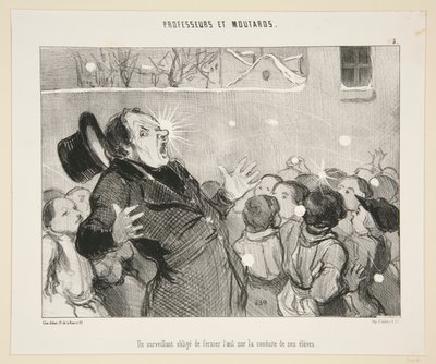 Przełożony zobowiązuje autorstwa Honoré Daumier