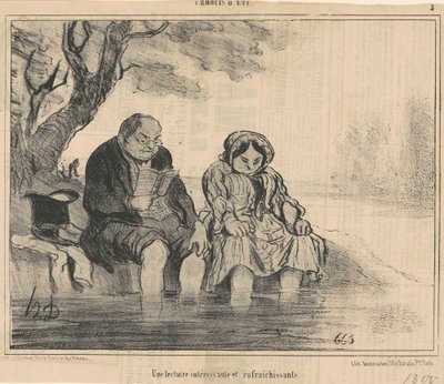 Ciekawa i orzeźwiająca lektura autorstwa Honoré Daumier