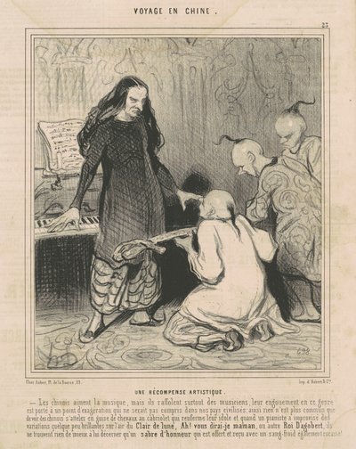 Nagroda artystyczna autorstwa Honoré Daumier