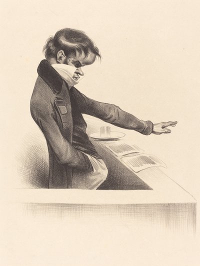 Przyjdź na trybunę autorstwa Honoré Daumier