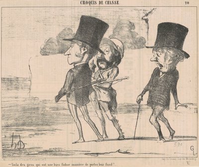 Cóż, ludzie mają... cholerny sposób... autorstwa Honoré Daumier