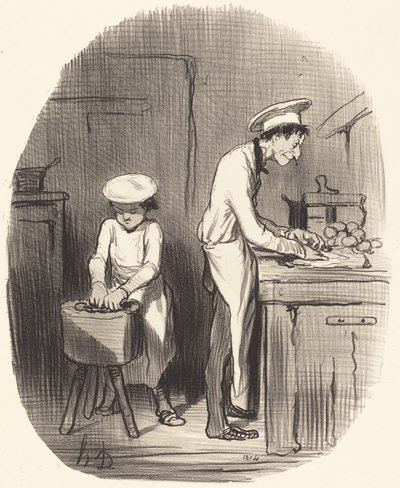 Widzisz dzieciaku, mylisz się... autorstwa Honoré Daumier