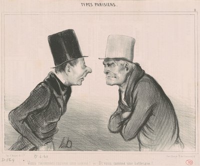 Rozumujesz jak laska! autorstwa Honoré Daumier