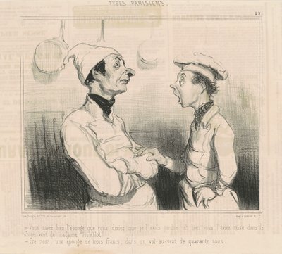 Znasz gąbkę, którą powiedziałeś... autorstwa Honoré Daumier