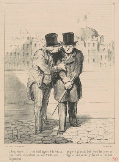 Zobaczysz... nic nie ucieknie przed upadkiem... autorstwa Honoré Daumier