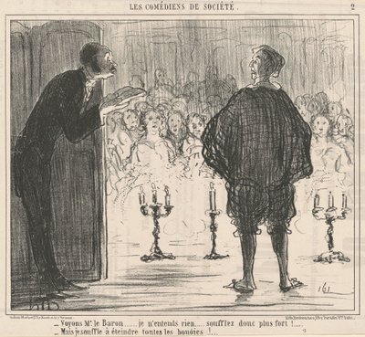 Zobaczmy pana Barona... autorstwa Honoré Daumier