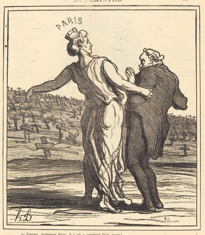 Zobaczmy, panie Réac... autorstwa Honoré Daumier