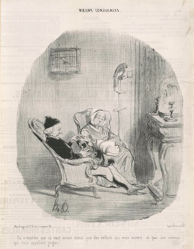 Mimo to jest jeszcze lepiej.... autorstwa Honoré Daumier
