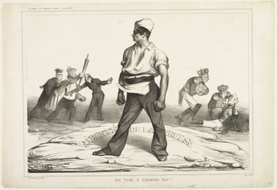 Nie wtrącaj się!, płyta 20 autorstwa Honoré Victorin Daumier