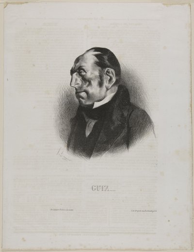 Guiz.... autorstwa Honoré Victorin Daumier