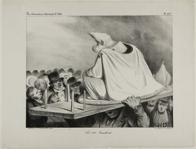 The Loose Head, płyta 427 autorstwa Honoré Victorin Daumier