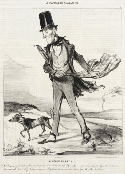 Godzina 11 rano autorstwa Honoré Daumier