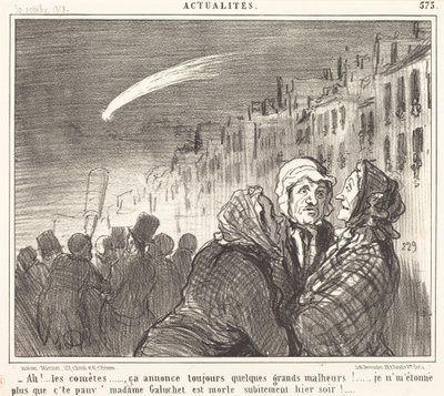 Ach!... komety... autorstwa Honoré Daumier