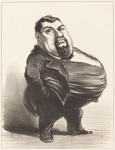 Antony Thouret autorstwa Honoré Daumier