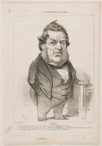 Pasterz autorstwa Honoré Daumier