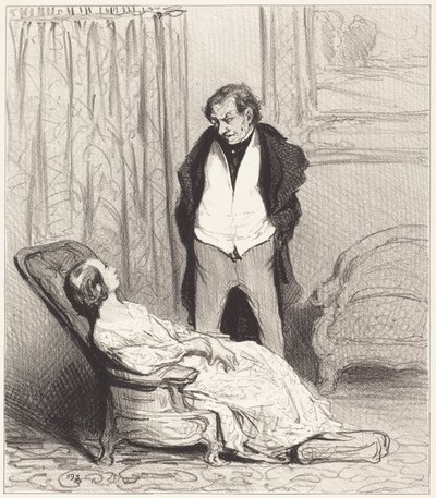 Marchewka w pudełku autorstwa Honoré Daumier