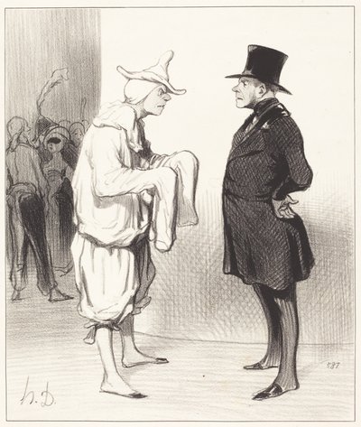 Marchewka zapolowego autorstwa Honoré Daumier
